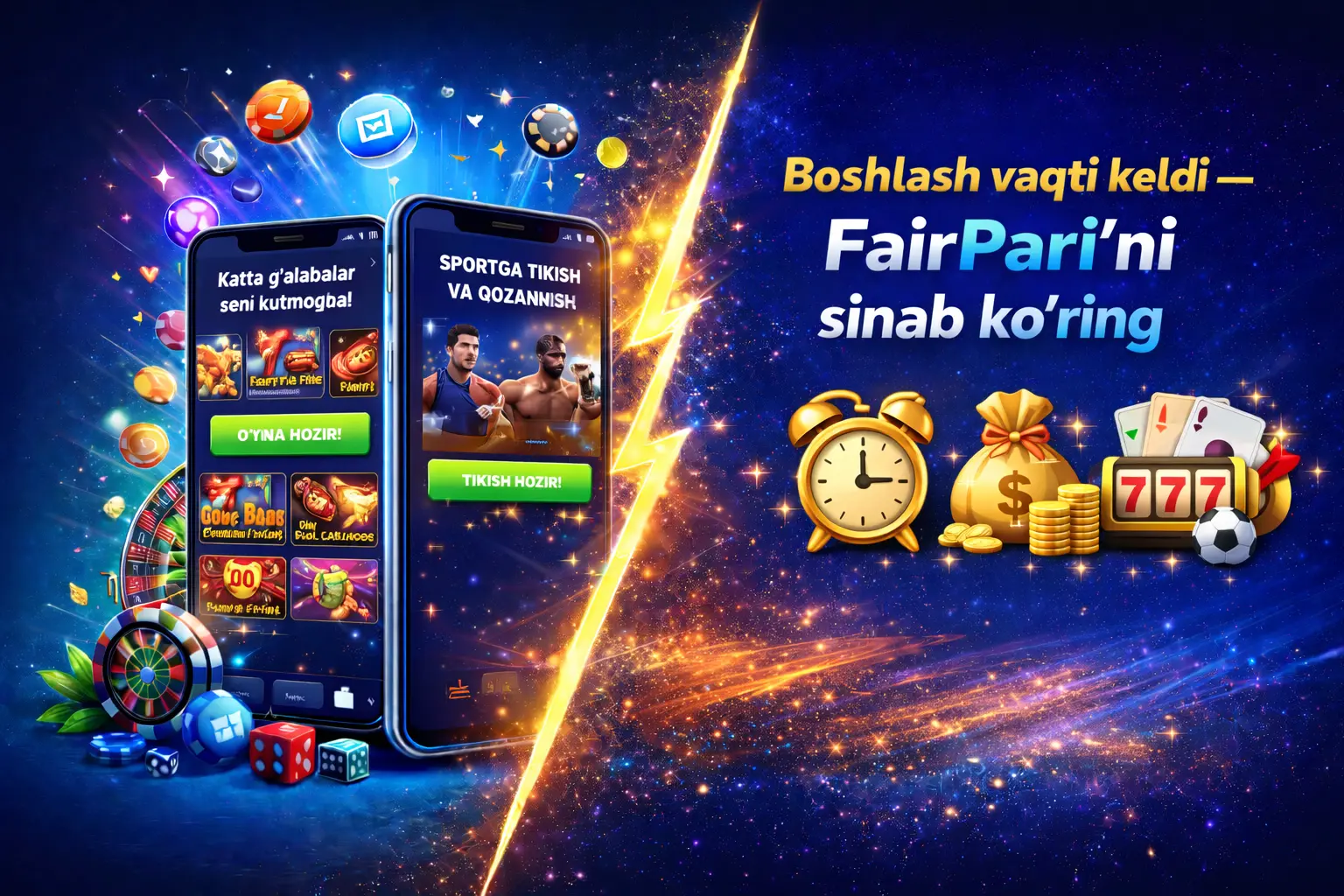 Boshlash vaqti keldi — FairPari’ni sinab ko‘ring 2026